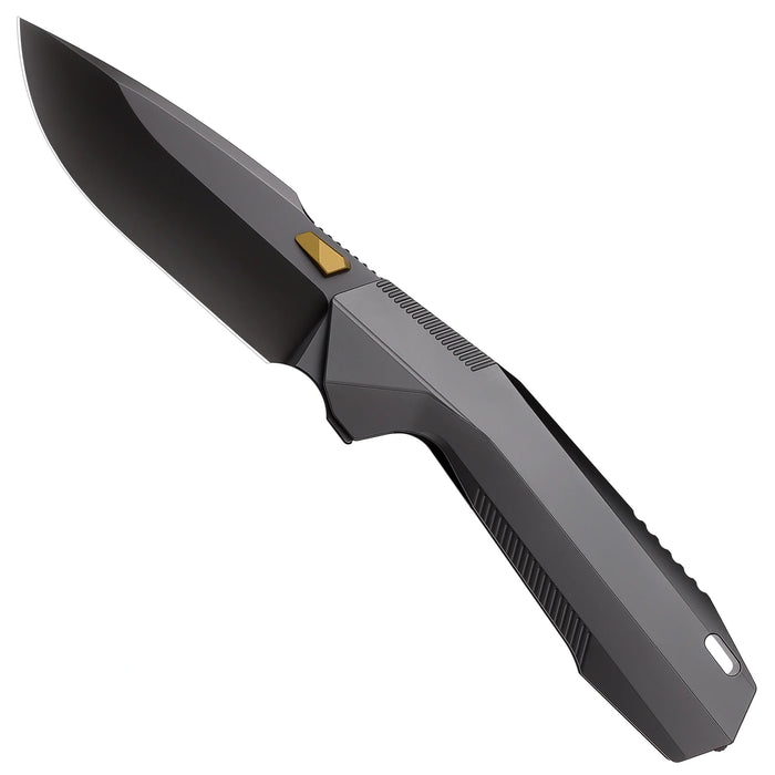 Remette RT-WK1-F Disassembly (M390, Drop Point, DLC, Titanium) Pocket Knife