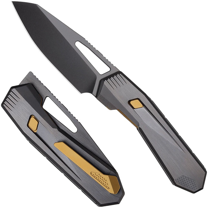 Remette RTCZ-B Agile Peregrine Falcon (M390, Reverse Tanto, DLC, Titanium) Pocket Knife