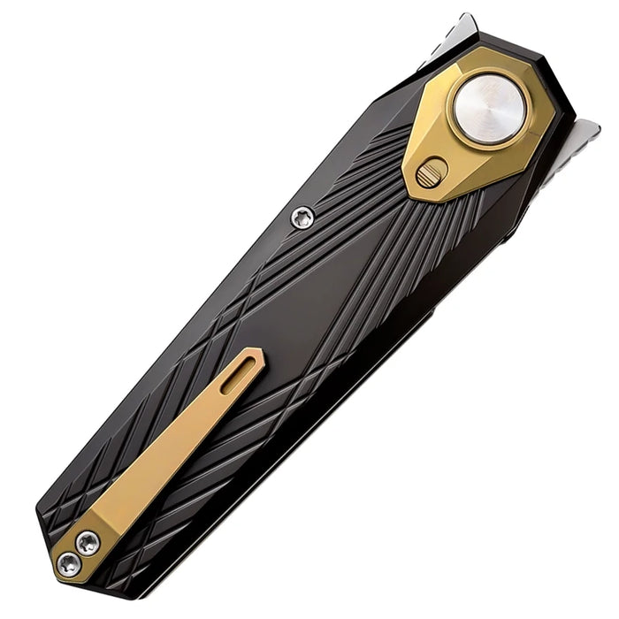 Remette RTIP-A RT-Infinite Power (M390, Dagger, Satin, Titanium) Pocket Knife
