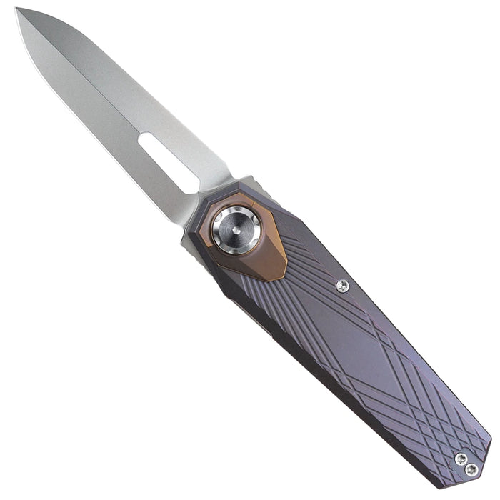 Remette RTIP-G RT-Infinite Power (M390, Bead Blasted, Dagger, Titanium) Pocket Knife