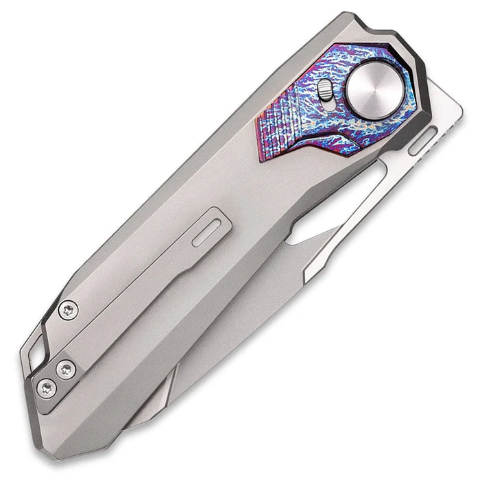 Remette RTT1-GX Peregrine Falcon (M390, Reverse Tanto, Satin, Titanium) Pocket Knife