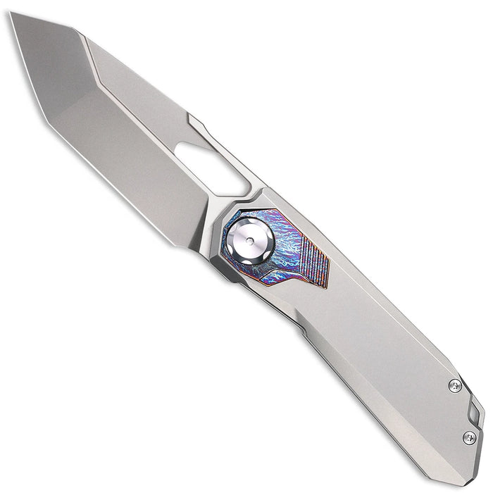 Remette RTT1-GX Peregrine Falcon (M390, Reverse Tanto, Satin, Titanium) Pocket Knife
