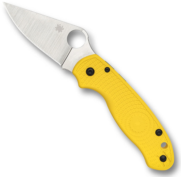 Spyderco C223PYL Para 3 Salt (MagnaCut, Clip Point, FRN) Lightweight Pocket Knife