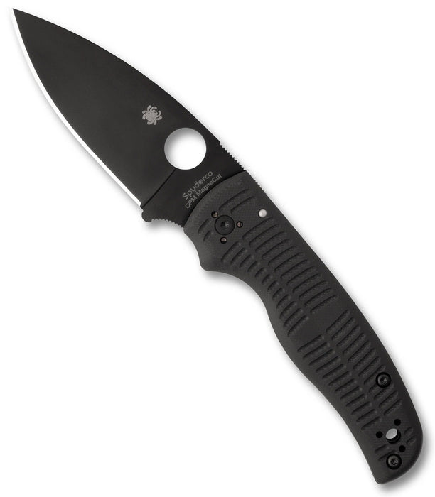 Spyderco C229GMCBKP Shaman Salt (MagnaCut, Drop Point, G10) Pocket Knife