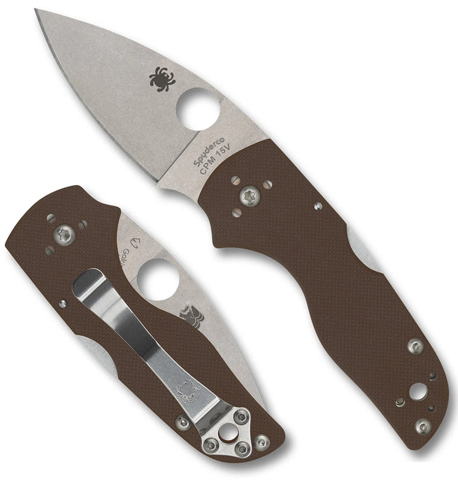 Spyderco C230MBGPBN15V Lil Native (15V, Back Lock, G10, Drop Point) Pocket Knife