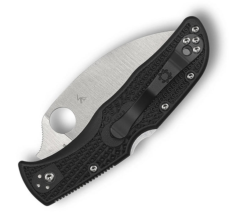 Spyderco C243FPWCBK Endela (VG10, Wharncliffe, Satin, FRN) Pocket Knife