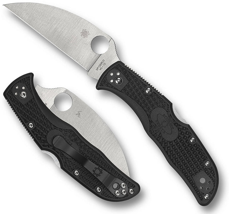 Spyderco C243FPWCBK Endela (VG10, Wharncliffe, Satin, FRN) Pocket Knife