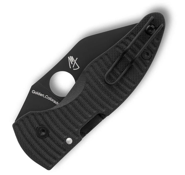 Spyderco C264GMCBKP MicroJimbo Salt (MagnaCut, Wharncliffe, G10) Pocket Knife