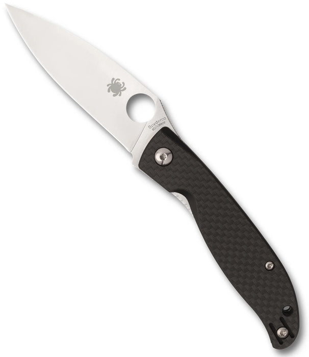 Spyderco C274CFP Mantra 4 (8Cr13MoV, Drop Point, Satin, Carbon Fiber) Pocket Knife