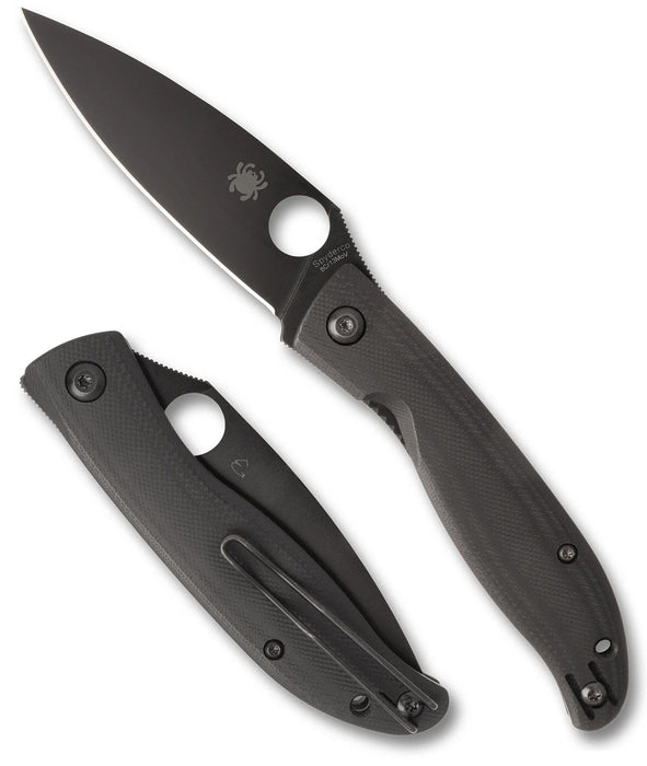 Spyderco C274GBBKP Mantra 4 (8Cr13MoV, Drop Point, G10) Pocket Knife