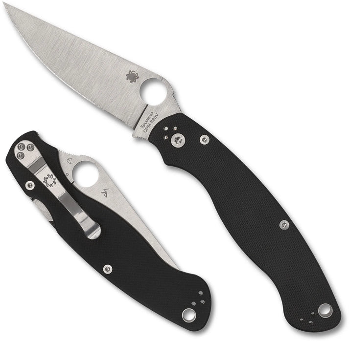 Spyderco C36GP2 Military 2 (S30V, Clip Point, Satin, G10) Pocket Knife