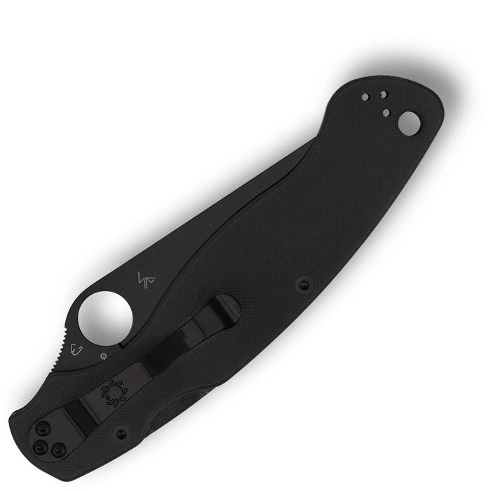 Spyderco C36GPBK2 Military 2 (S30V, Black, Clip Point, G10) Pocket Knife
