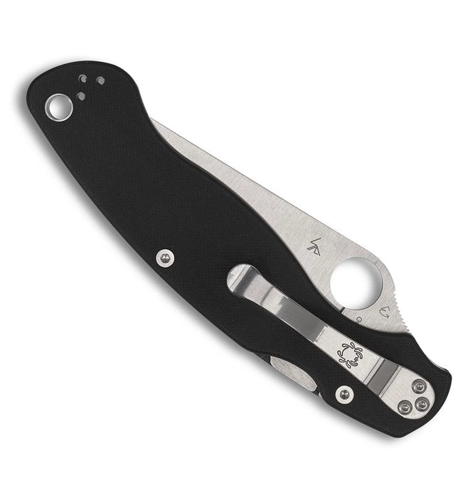 Spyderco C36GPLE2 Military 2 (S30V, Clip Point, Satin, G10) Left Handed Pocket Knife