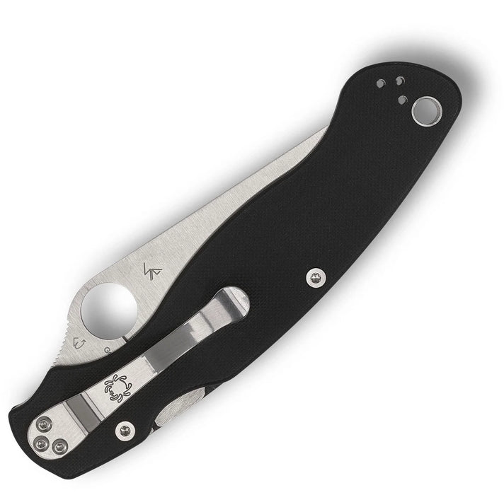 Spyderco C36GPS2 Military 2 (S30V, Satin, Serrated, Clip Point, G10) Pocket Knife
