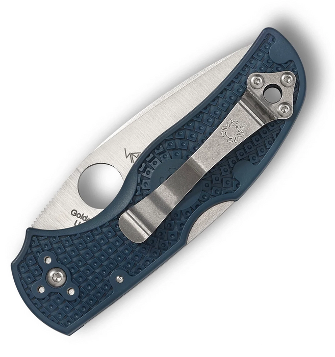 Spyderco C41PCBL5 Native 5 (SPY27, Spear Point, Satin, FRN) Lightweight Pocket Knife