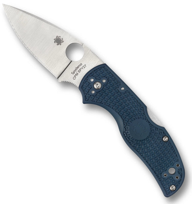 Spyderco C41PCBL5 Native 5 (SPY27, Spear Point, Satin, FRN) Lightweight Pocket Knife