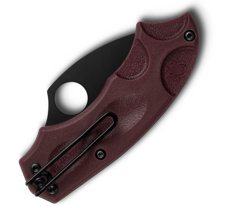 Spyderco C64BGBKP Meerkat (Micro-Melt PD#1, Leaf, FRN, Phantom Lock) Sprint Run Pocket Knife