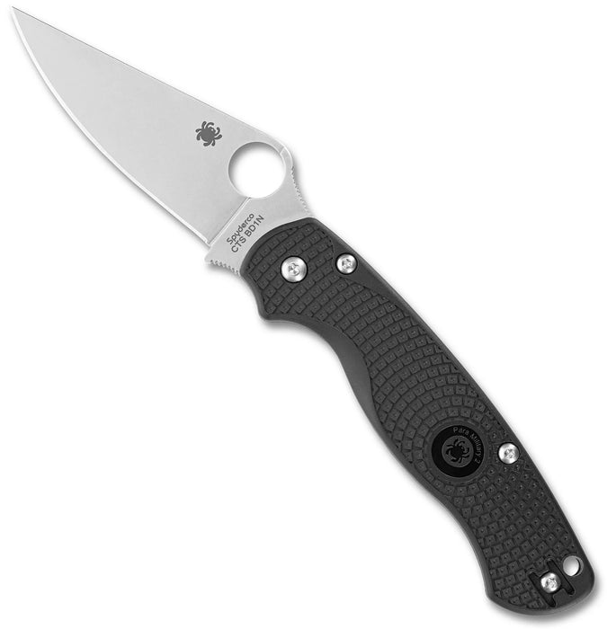 Spyderco C81PBK2 Para Military 2 Lightweight (CTS-BD1N, Clip Point, Satin, FRN) Pocket Knife