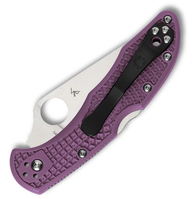 Spyderco C11FPPR Delica 4 (VG10, Drop Point, Satin, FRN) Pocket Knife