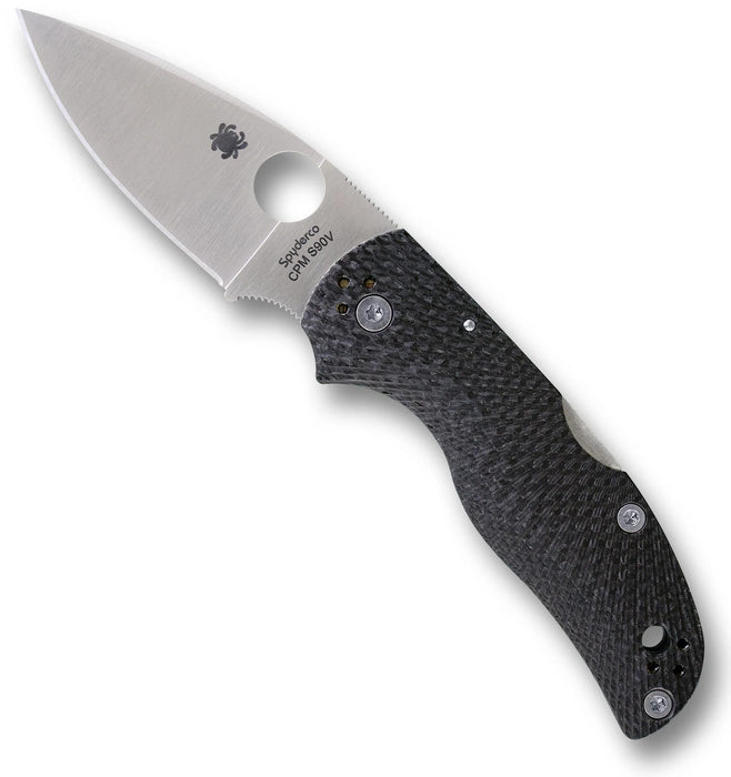 Spyderco C41CFFP5 Native 5 (S90V, Leaf, Carbon Fiber) Pocket Knife