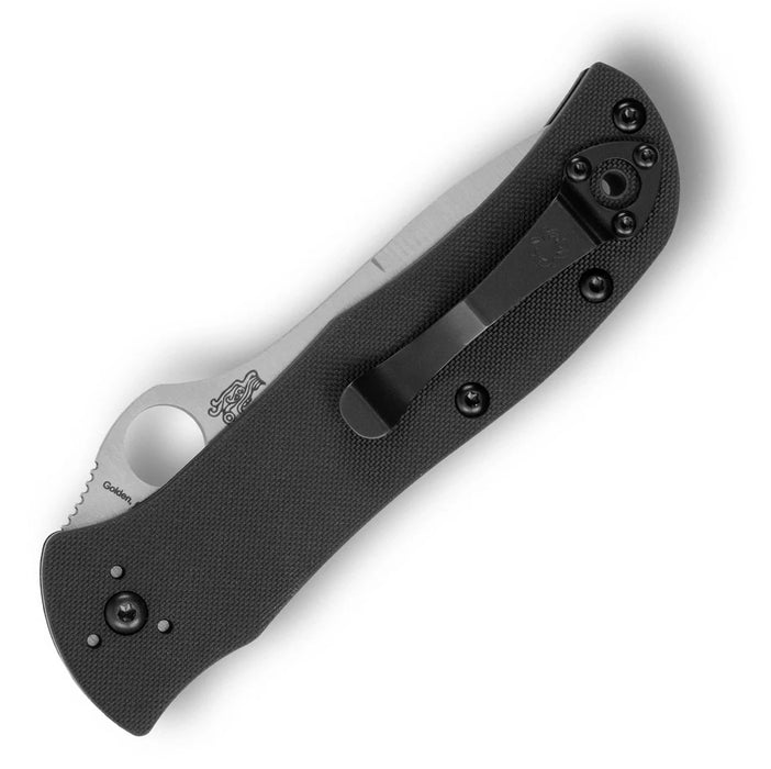 Spyderco C55G20CVP Starmate (CPM 20CV, Clip Point, Satin, G10) Sprint Run Pocket Knife