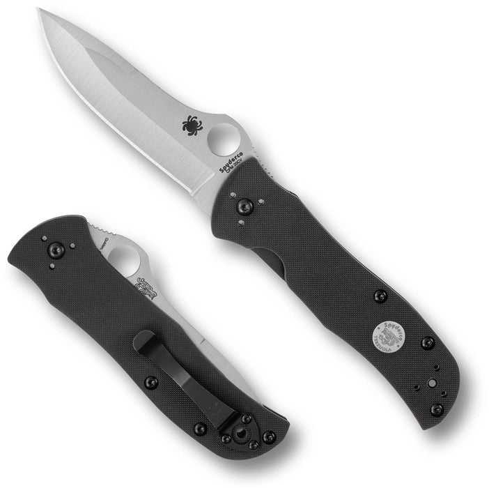 Spyderco C55G20CVP Starmate (CPM 20CV, Clip Point, Satin, G10) Sprint Run Pocket Knife