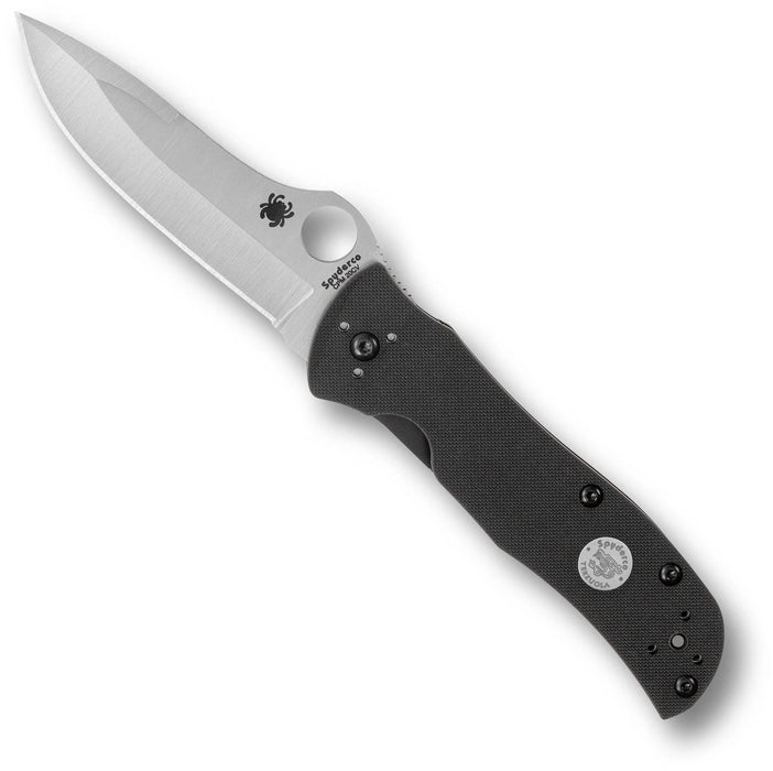 Spyderco C55G20CVP Starmate (CPM 20CV, Clip Point, Satin, G10) Sprint Run Pocket Knife