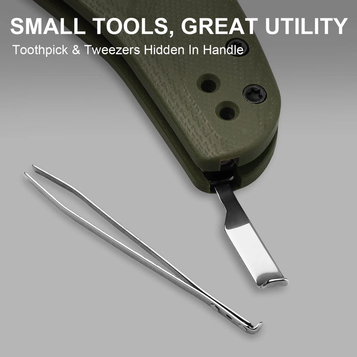 Kizer V3488.29JSA2 C01C Uti 1 (5Cr15MoV, PVD, G10) Utility Knife