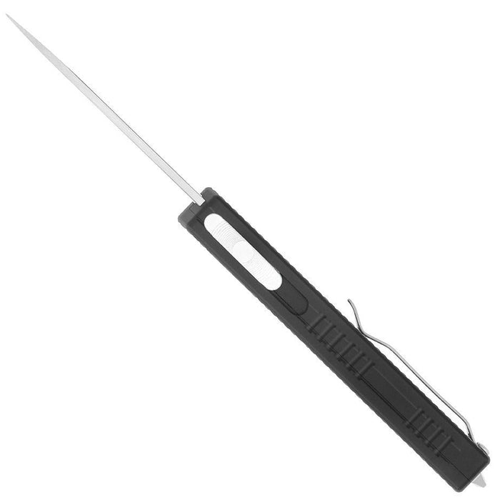 CobraTec Mini Mamba GEN 2 MNBLKMGEN2DNS (D2, Drop Point, Stonewashed, Aluminum, OTF) Automatic Pocket Knife
