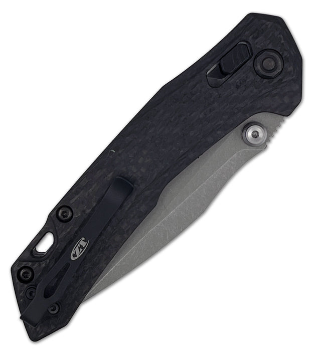 Zero Tolerance 0203CF (M390, Drop Point, Working Finish, Carbon Fiber, DuraLock) Factory Special Series Pocket Knife