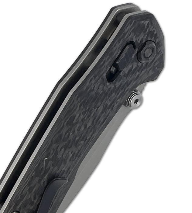 Zero Tolerance 0203CF (M390, Drop Point, Working Finish, Carbon Fiber, DuraLock) Factory Special Series Pocket Knife