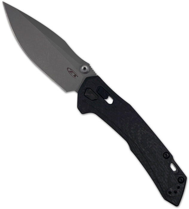 Zero Tolerance 0203CF (M390, Drop Point, Working Finish, Carbon Fiber, DuraLock) Factory Special Series Pocket Knife