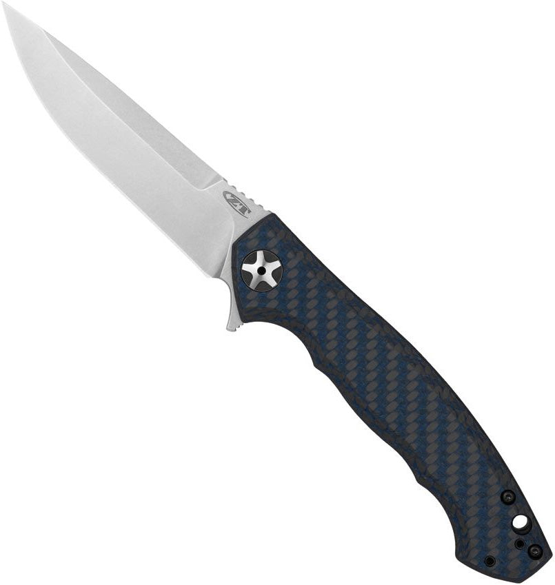 Zero Tolerance 0452BLUCF (CPM MagnaCut, Drop Point, Stonewashed