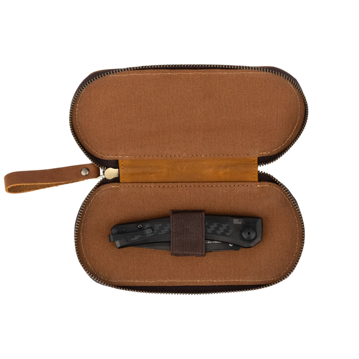 Zero Tolerance Single Knife Leather Pouch (POUCHZT26)