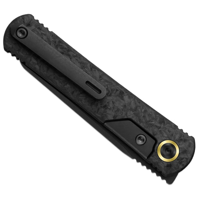 Kizer ZX-3499.3A1 Feist 3 (CPM S90V, Reverse Tanto, Matte DLC